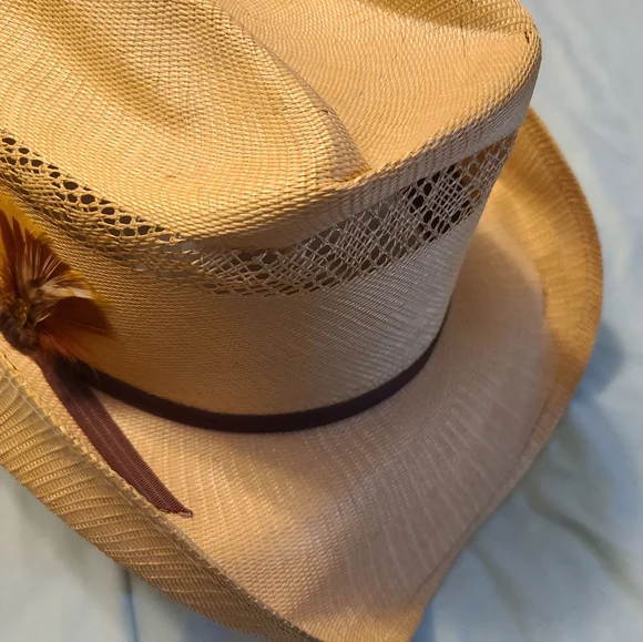 Vintage Texas Hat Co Laredo Texas Cowboy Western HatSize 73/8